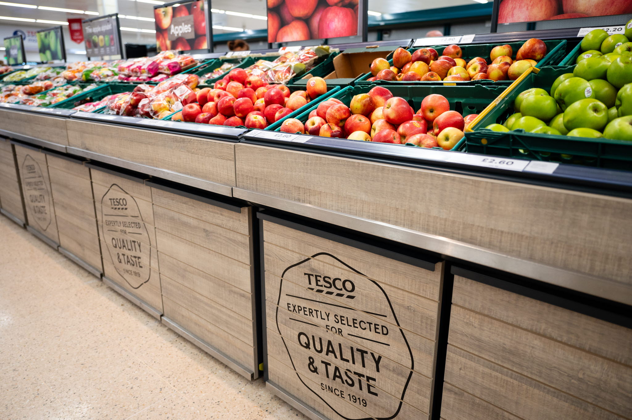 Tesco's Efficiency Boost Fresh Produce Displays ITAB